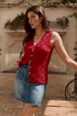Opal Knit Vest Top
