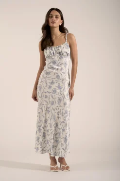 Ophelia Tie Back Slip Dress