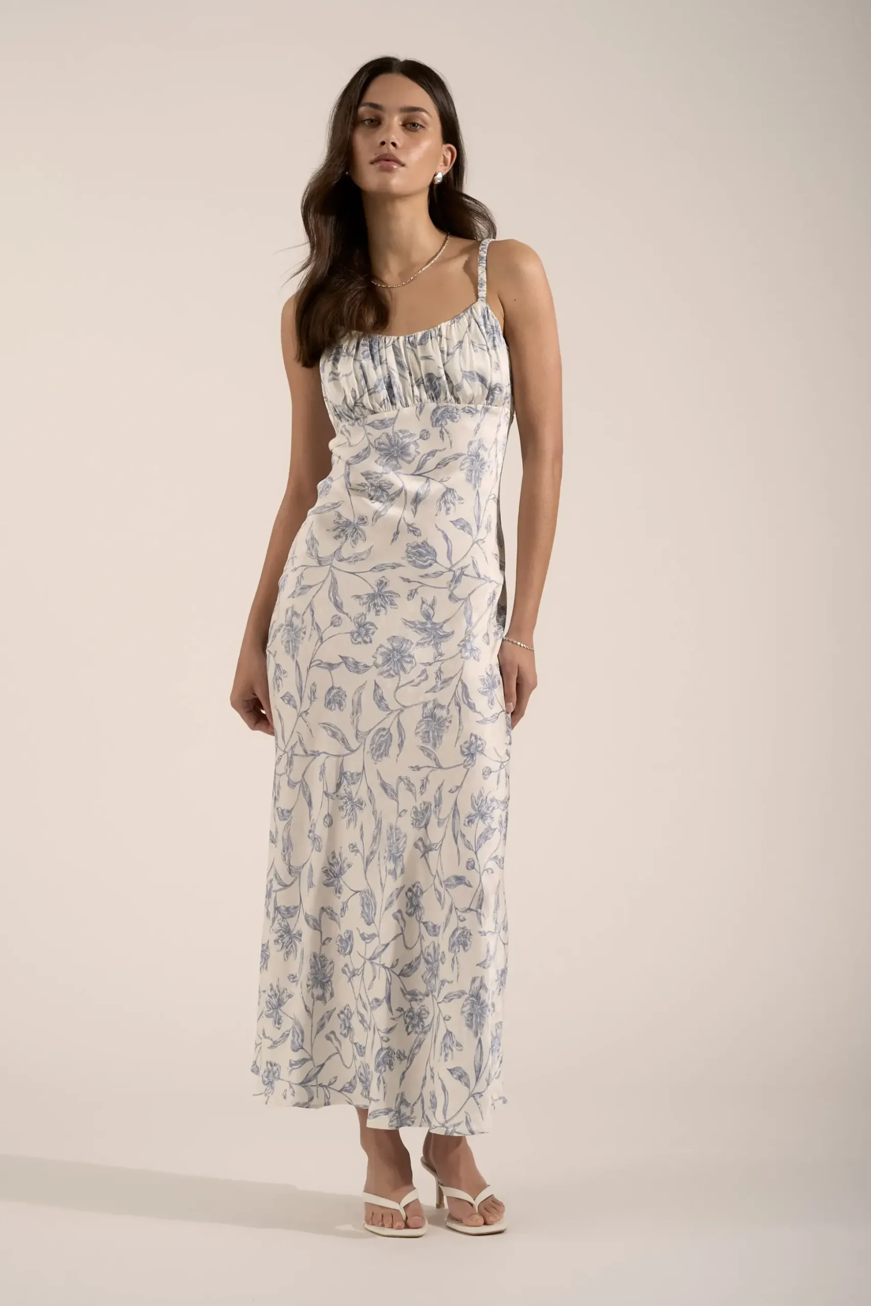 Ophelia Tie Back Slip Dress