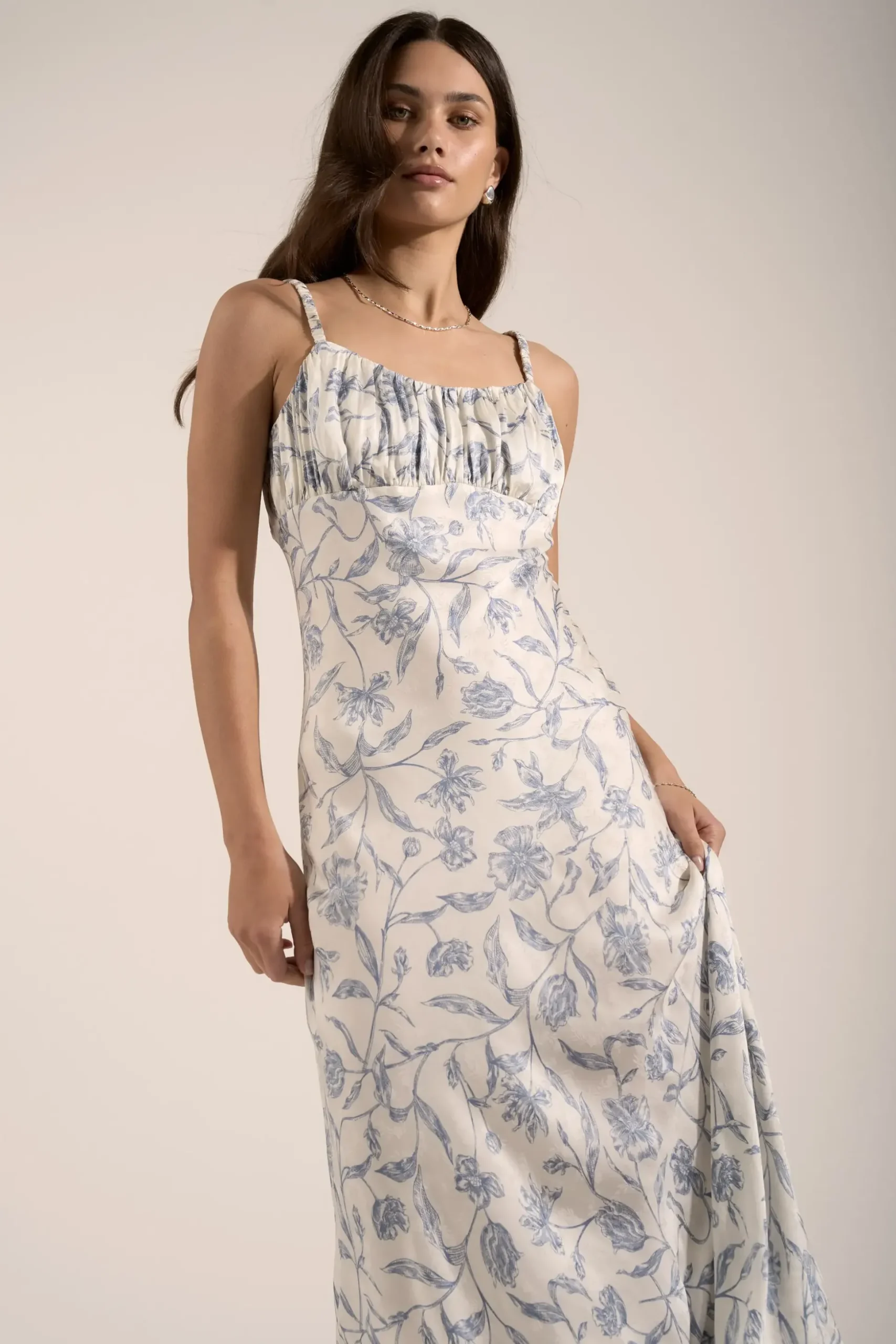 Ophelia Tie Back Slip Dress