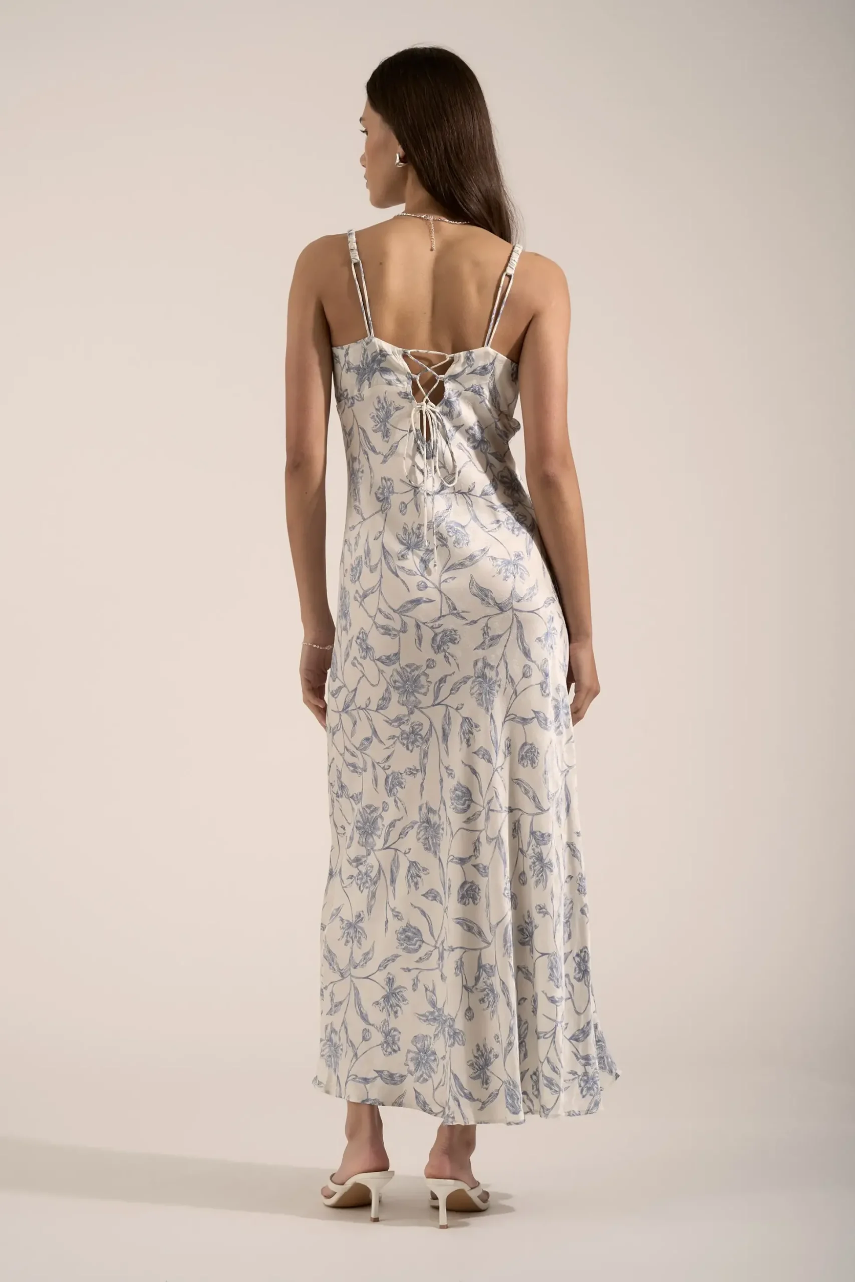 Ophelia Tie Back Slip Dress
