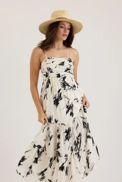 Paloma Pleat Detail Dress