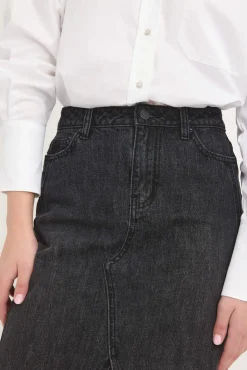 Paris Maxi Denim Skirt