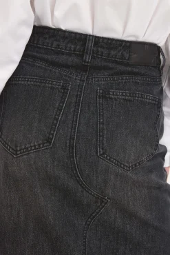 Paris Maxi Denim Skirt