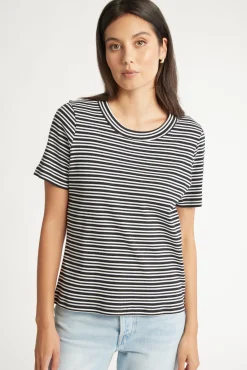 Peyton Cotton Rib Tee