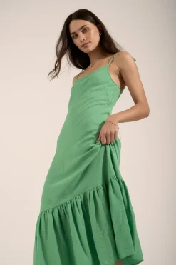 Polly Frill Hem Dress
