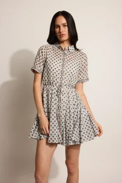 Poppy Frill Hem Dress