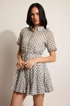 Poppy Frill Hem Dress