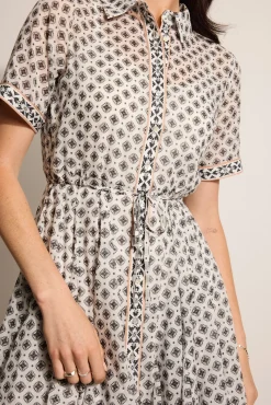 Poppy Frill Hem Dress
