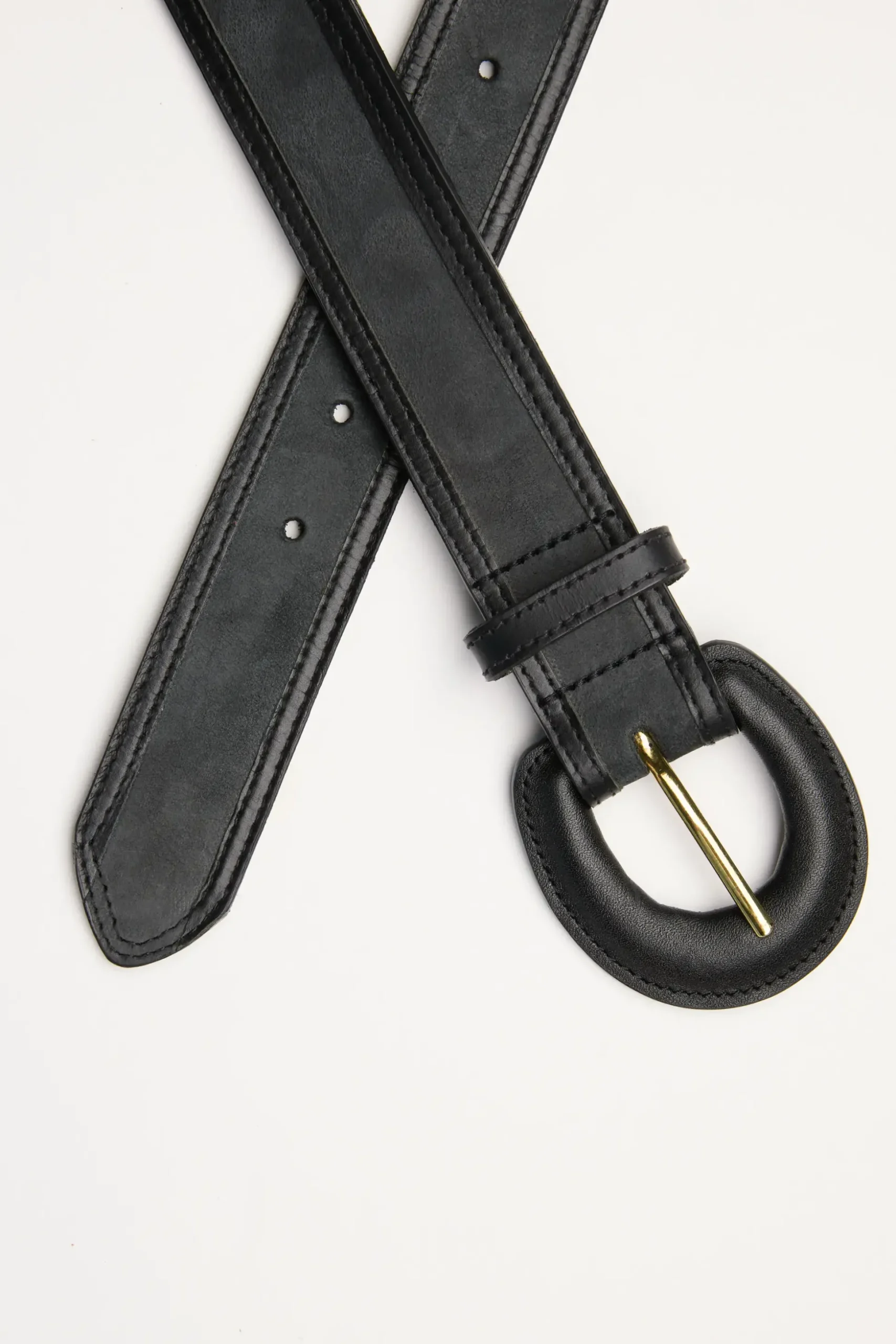 Portia Covered Buckle Belt
