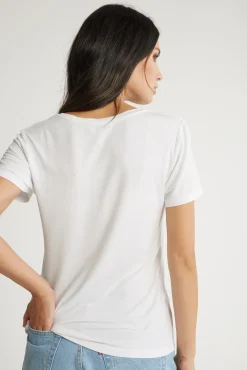 Riley Short Sleeve V Neck Tee