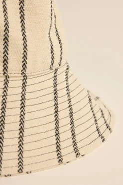 Rose Stripe Bucket Hat