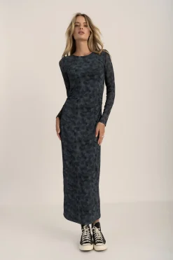 Samara Long Sleeve Mesh Dress