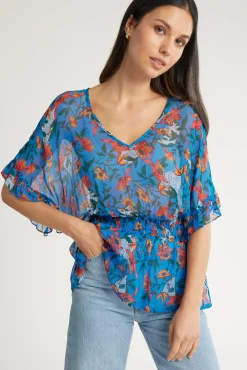 Selena Frill Detail Top