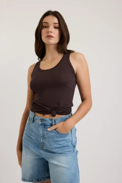 Sienna Ribbed Tank
