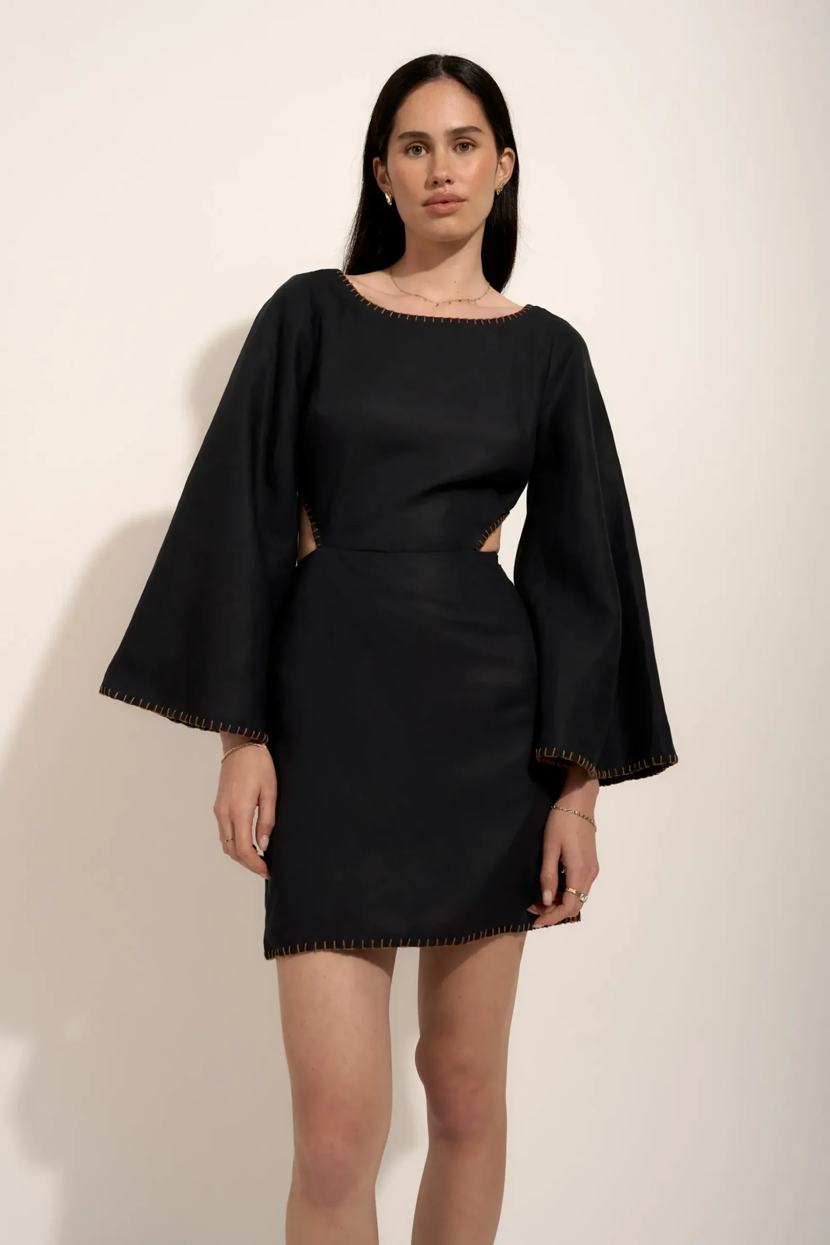 Sienna Stitch Detail Dress