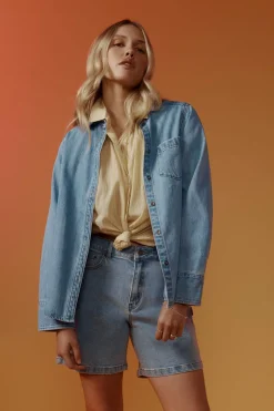 Silas Denim Shirt Jacket