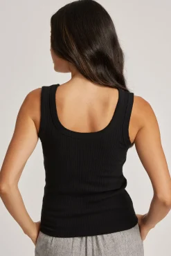 Sophie Organic Cotton Ribbed Tank