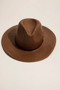 Stella Leather Trim Fedora