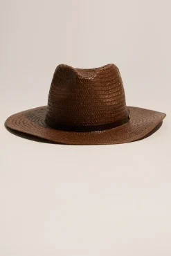 Stella Leather Trim Fedora