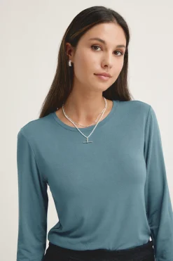Stella Long Sleeve Crew Neck Tee
