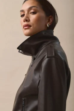Studio. M First Date Vegan Leather Jacket