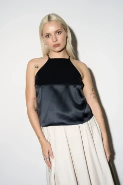 Studio. M Lucky Charm Tie Back Top
