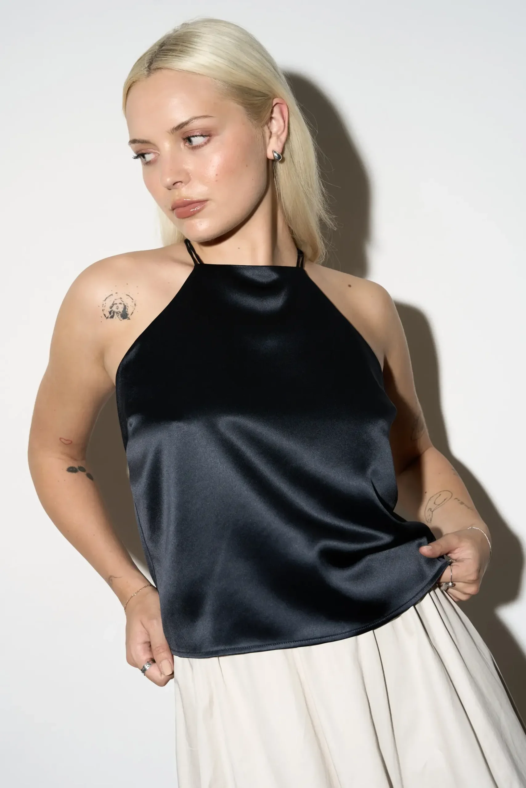 Studio. M Lucky Charm Tie Back Top