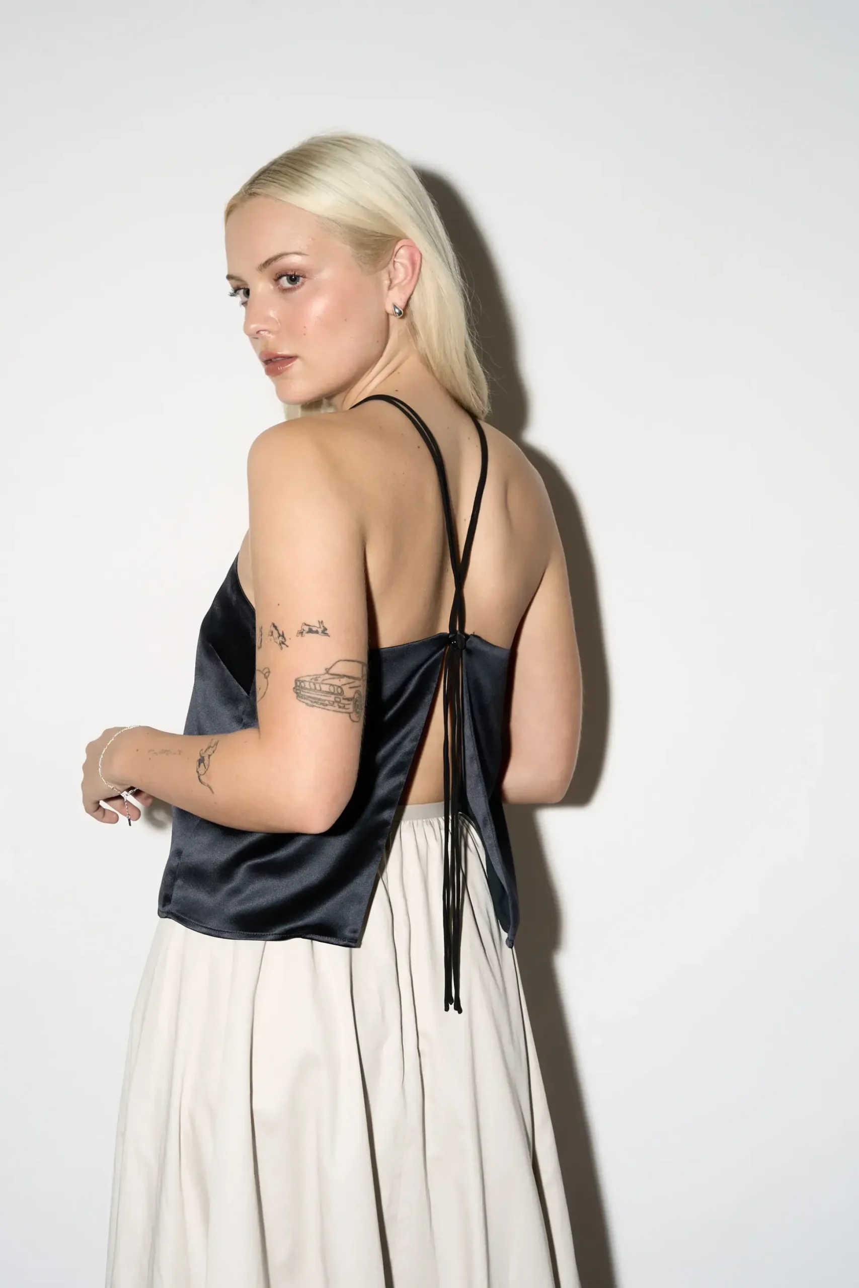 Studio. M Lucky Charm Tie Back Top