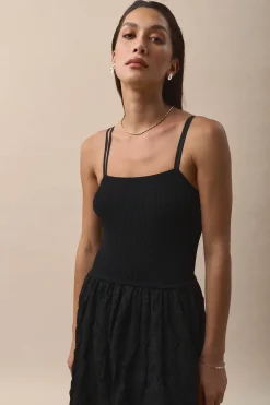 Studio. M Time To Dance Textured Dress