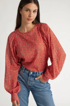 Taylor Gather Sleeve Blouse