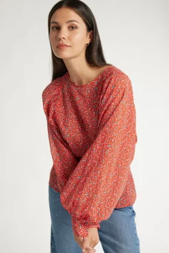 Taylor Gather Sleeve Blouse