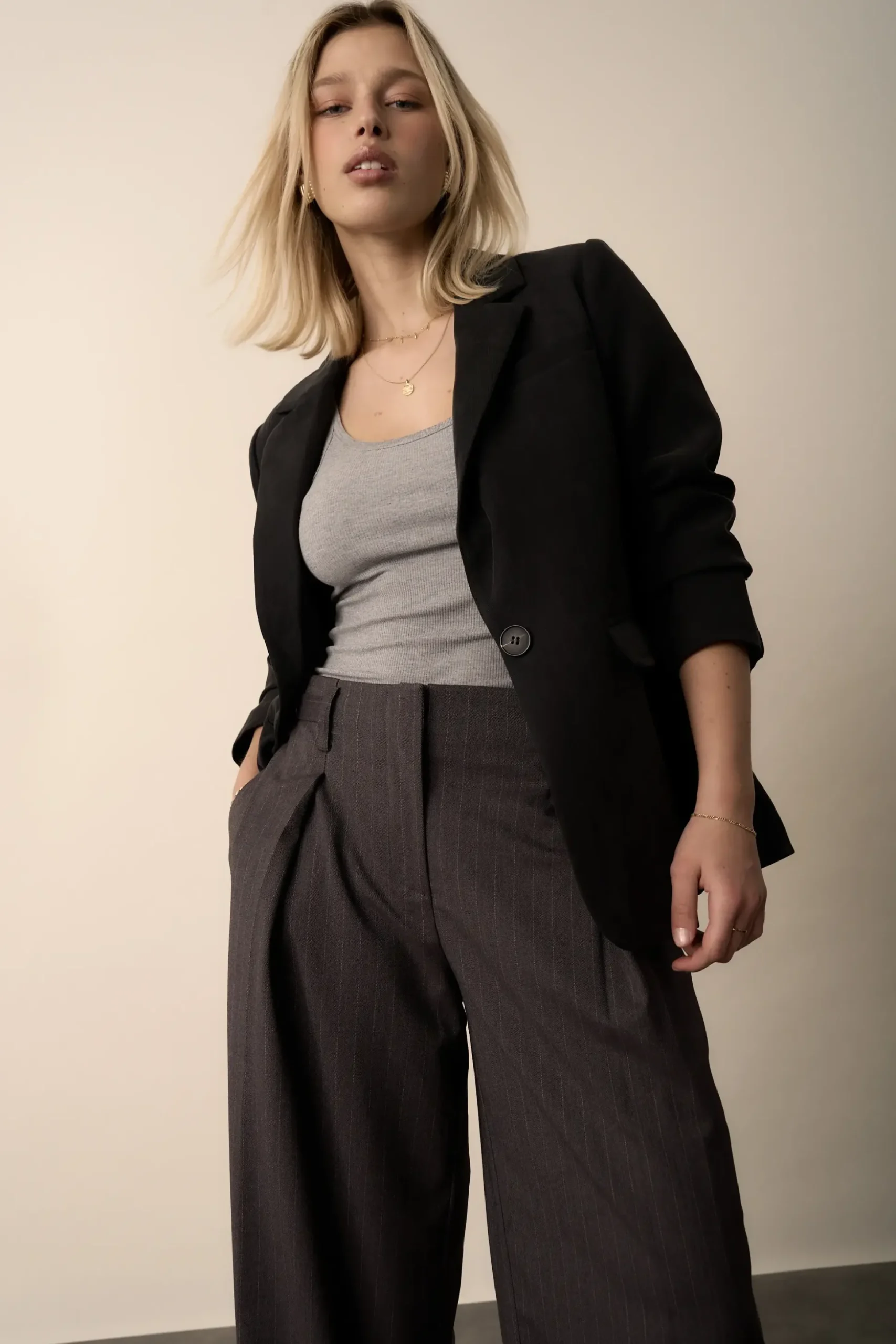 The Buckle Detail Pant