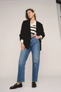 The Cotton Cashmere Henley Sweater