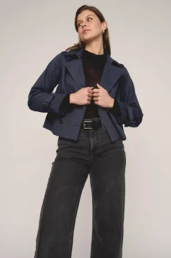 The Cropped Trench Coat