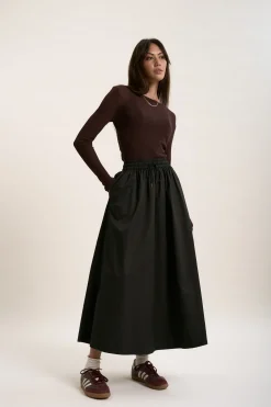 The Everyday Poplin Skirt