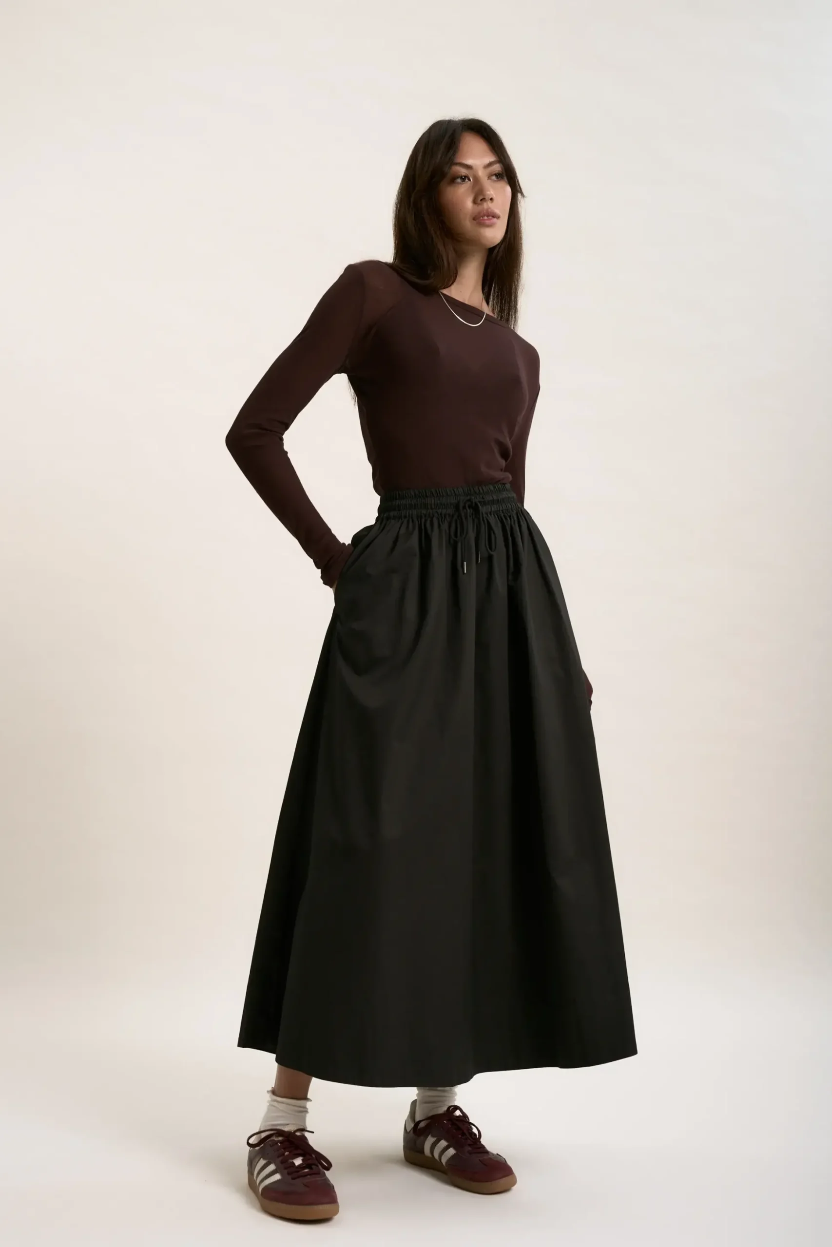 The Everyday Poplin Skirt