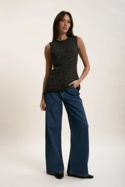 The Knitted Longline Top