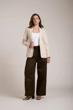 The Linen Blend Blazer
