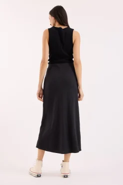 The Linen Slip Skirt