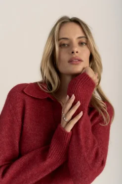 The Luxe Whisper Henley Sweater