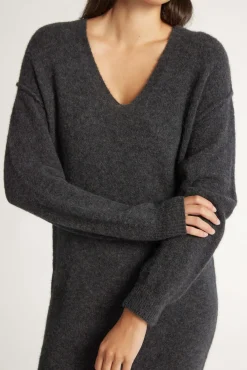 The Luxe Whisper V Neck Dress