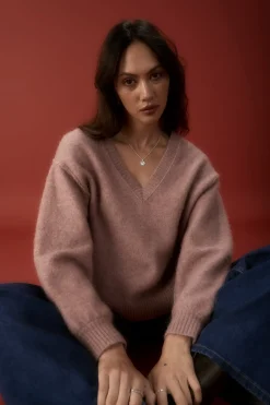 The Luxe Whisper V Neck Sweater