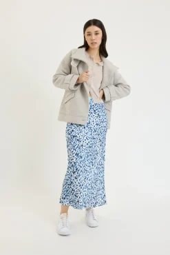 The Maxi Slip Skirt