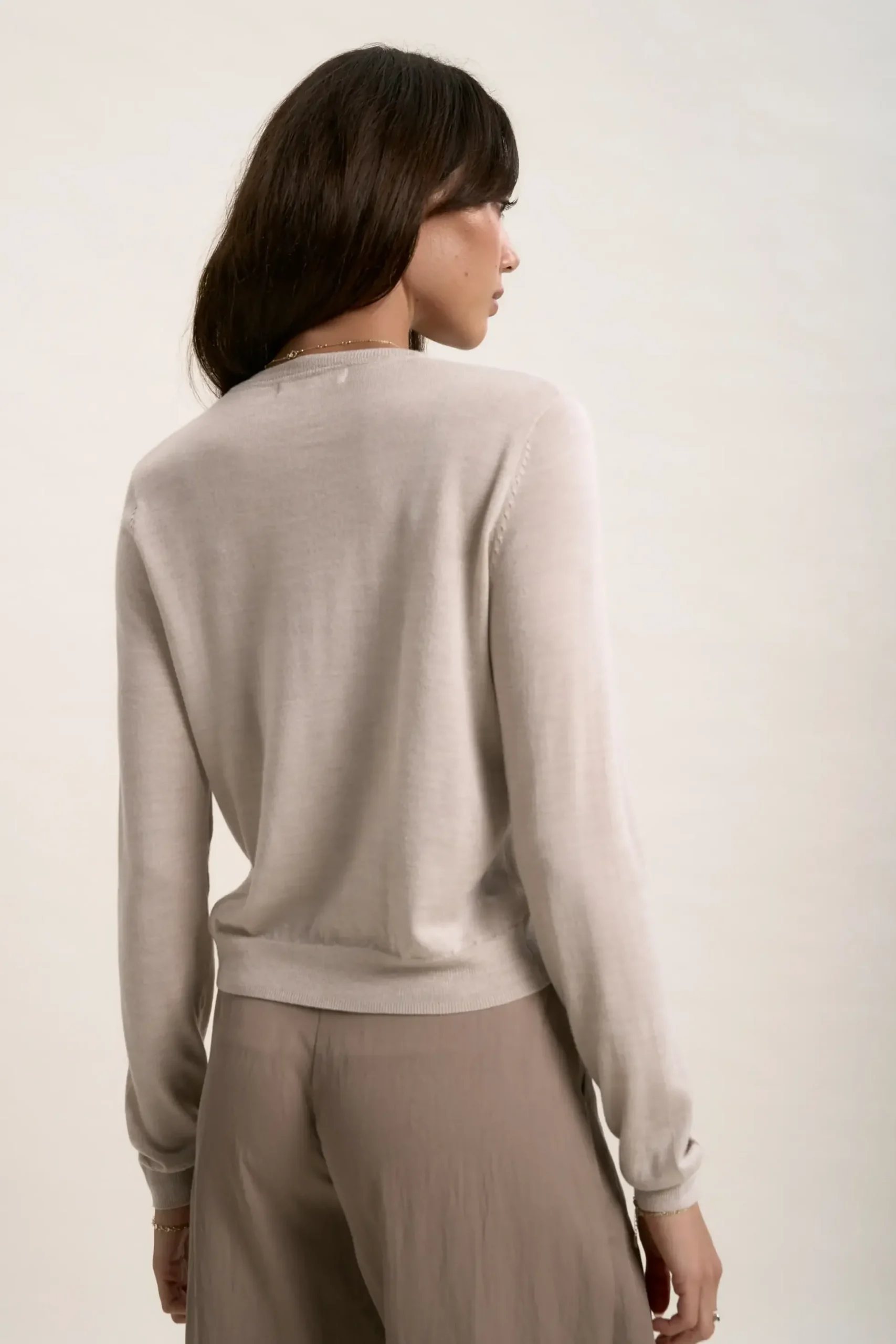 The Merino Silk Cardigan