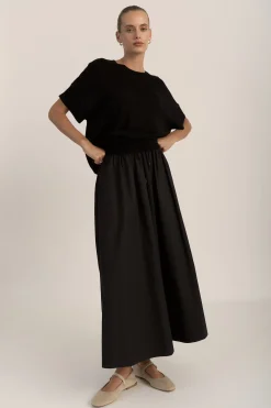 The Merino Silk Knit Tee