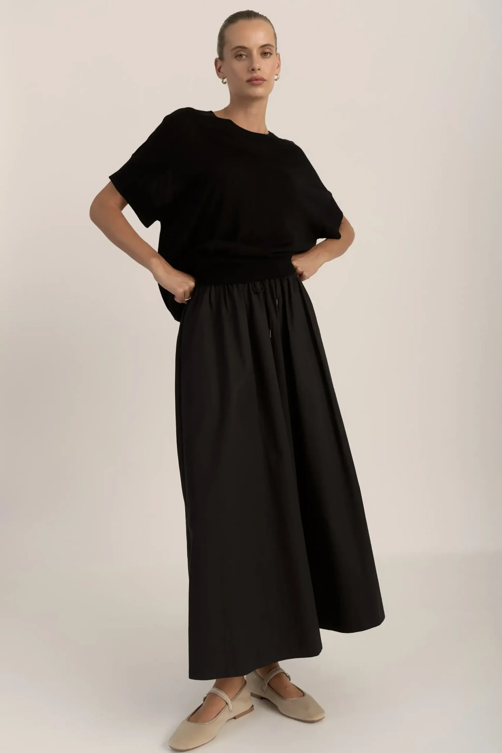 The Merino Silk Knit Tee