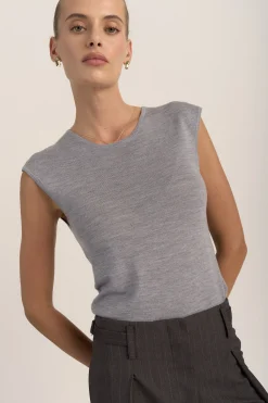 The Merino Silk Tank