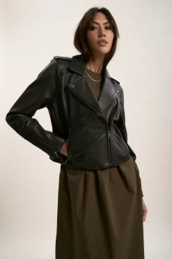 The Perfect Leather Biker Jacket