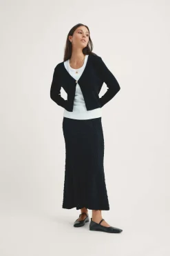 The Recycled Cashmere Button Cardigan